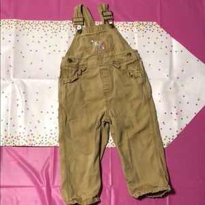 Adorable toddler girls Carhartt overalls!